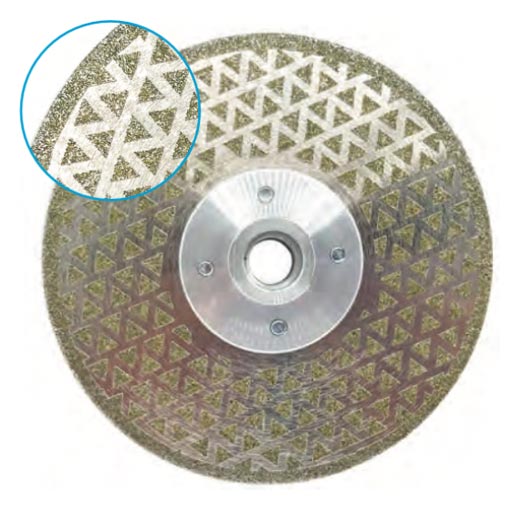 Алмазный диск гальванического осаждения