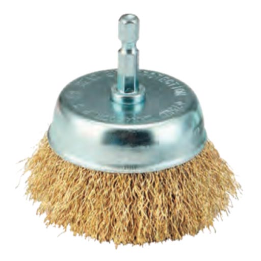 Knot Wire Cone Brushes with Shank