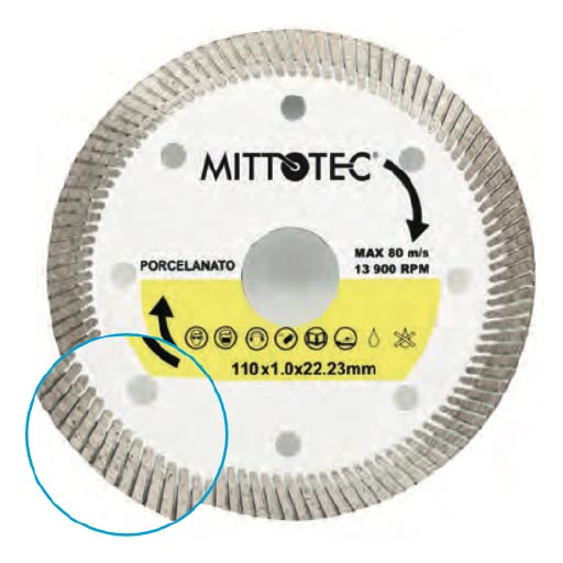 Super Thin Turbo Diamond Blade